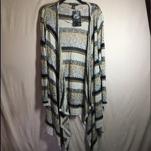 INC International Concepts Waterfall Cardigan with tags